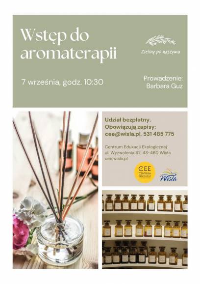 Zieliny po naszymu - Wstęp do aromaterapii